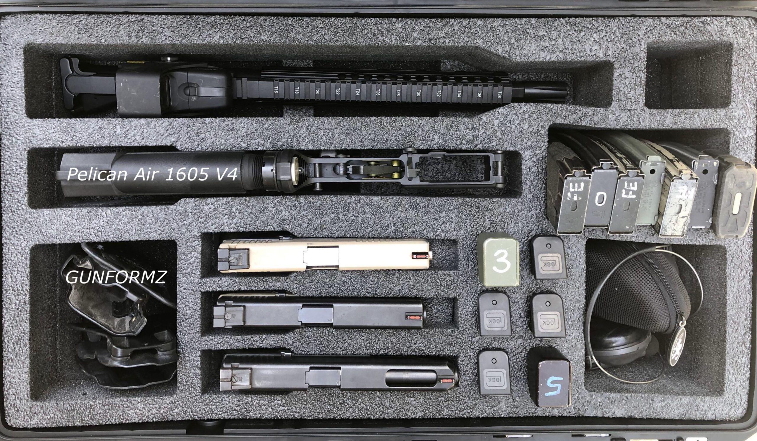 PA 1605 Archives - Gunformz - Semi Custom Foam Case Kits