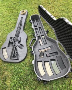 AR15 Custom Foam Insert Kit for Savior Guitar Case