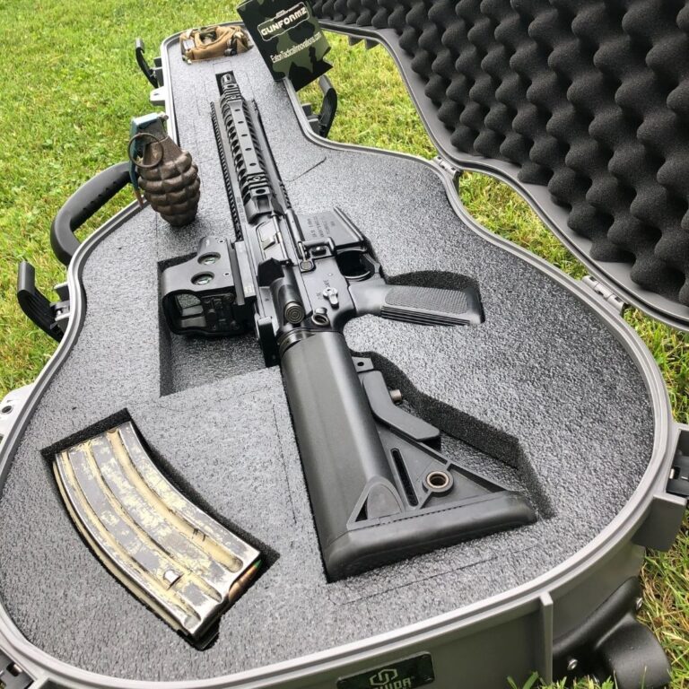Best Foam for Gun Case Inserts Gunformz Semi Custom Foam Case Kits