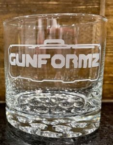 GUNFORMZ Rocks Glass